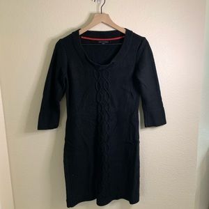 Tommy Hilfiger Black Sweater Dress